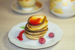 Оладьи на молоке бездрожжевые