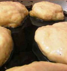 название картинки Оладьи пышные на сыворотке без яиц