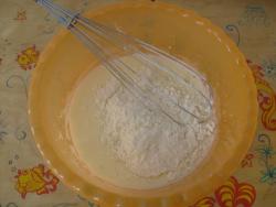 Оладьи на простокваше с начинкой