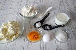 Оладьи с творогом на кефире