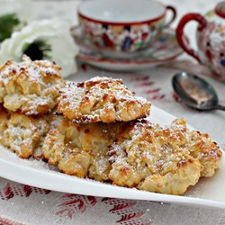 Оладьи творожные с яблоками