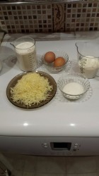 Оладушки сырные бездрожжевые  на молоке