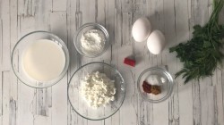 название картинки Омлет с творогом