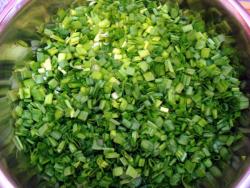 Осетинские пироги с зеленым луком