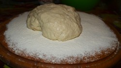 Осетинский пирог с картошкой и сулугуни