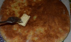 Осетинский пирог с картошкой и сулугуни