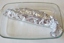 Осетр в духовке целиком