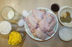 название картинки Острые куриные крылья КФС в духовке