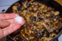 название картинки Новогодние отбивные с сыром и грибами в духовке куриные