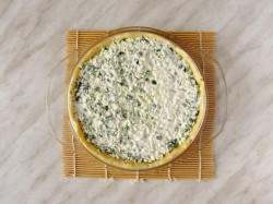 Песочный пирог с творогом и зеленью - шаг 11 Песочный пирог с творогом и зеленью - шаг 11