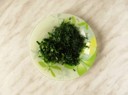 Песочный пирог с творогом и зеленью - шаг 6 Песочный пирог с творогом и зеленью - шаг 6