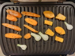 название картинки Овощи на домашнем электрогриле