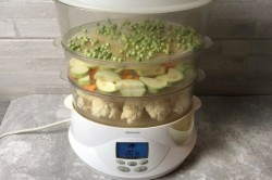 название картинки Овощи на пару в пароварке