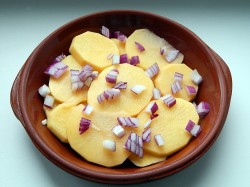 Овощи в сметане запеченные