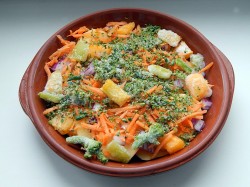 Овощи в сметане запеченные