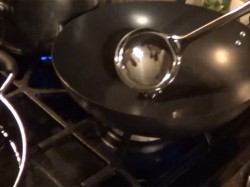 название картинки Вок с овощами и грибами