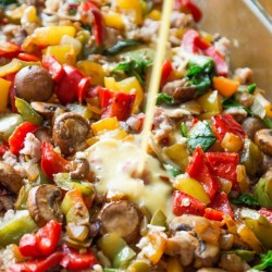 название картинки Овощная запеканка с грибами