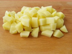 Овощное рагу: кабачки, баклажаны, картофель