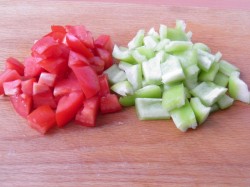 Овощное рагу: кабачки, баклажаны, картофель