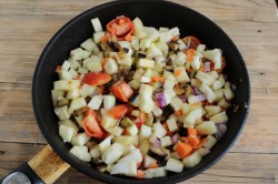 название картинки Овощное рагу с баклажанами и кабачками