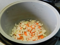 Овощное рагу с баклажанами в мультиварке