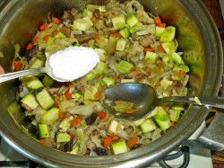 название картинки Овощное рагу с грибами