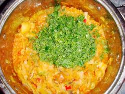 Овощное рагу кабачки с капустой и шампиньонами