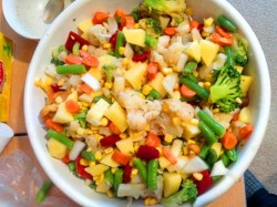 Овощной гарнир Праздничный в рукаве