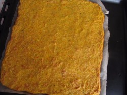 название картинки Овощной рулет с сыром без муки в духовке