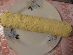 название картинки Овощной рулет с сыром без муки в духовке