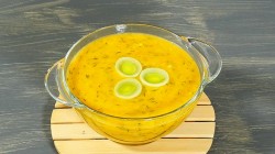 название картинки Овощной суп на рыбном бульоне заправочный