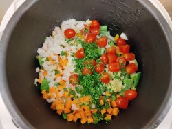 Овощной суп в мультиварке