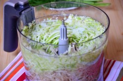 Овощные оладьи из топинамбура