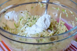 Овощные оладьи из топинамбура