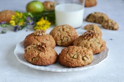 Овсяное печенье с яблоком без муки