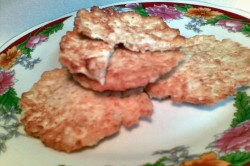 Овсяные блины с чесноком - шаг 12 Овсяные блины с чесноком - шаг 12