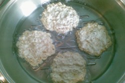 Овсяные блины с чесноком - шаг 9 Овсяные блины с чесноком - шаг 9