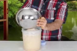 Овсяный кисель из цельного овса