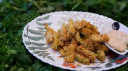 Острые палочки из кабачков в хрустящем кляре - шаг 7 Острые палочки из кабачков в хрустящем кляре - шаг 7