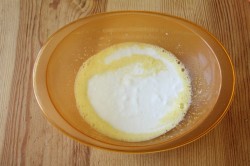 Панкейки кефирные - шаг 3 Панкейки кефирные - шаг 3