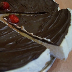 Творожный чизкейк без выпечки с маршмеллоу и нутеллой