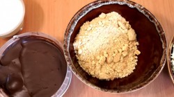 Творожный чизкейк без выпечки с маршмеллоу и нутеллой