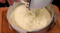 Творожный чизкейк без выпечки с маршмеллоу и нутеллой