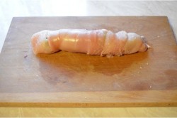 Паровой диетический рулет с брюссельской капустой