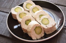 Паровой диетический рулет с брюссельской капустой