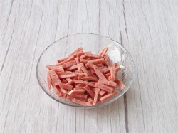 название картинки Паста карбонара с ветчиной и сливками