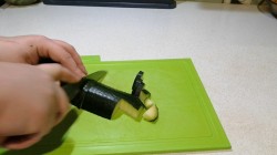 Паста с анчоусами и овощами