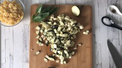 название картинки Паста с баклажанами и помидорами