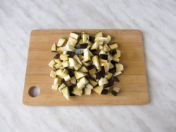 Макароны с запеченными овощами и сыром в духовке