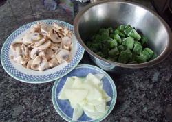 название картинки Паста со шпинатом в сливочном соусе